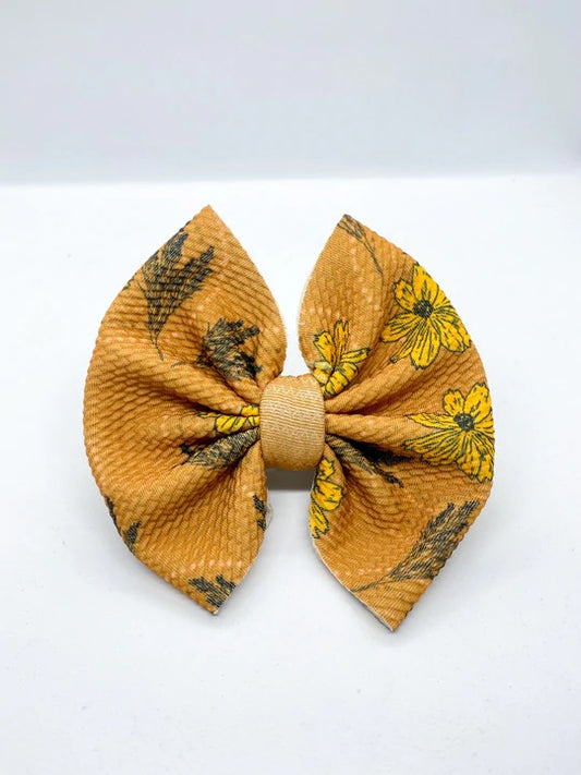 Boho Sunflower clip/nylon