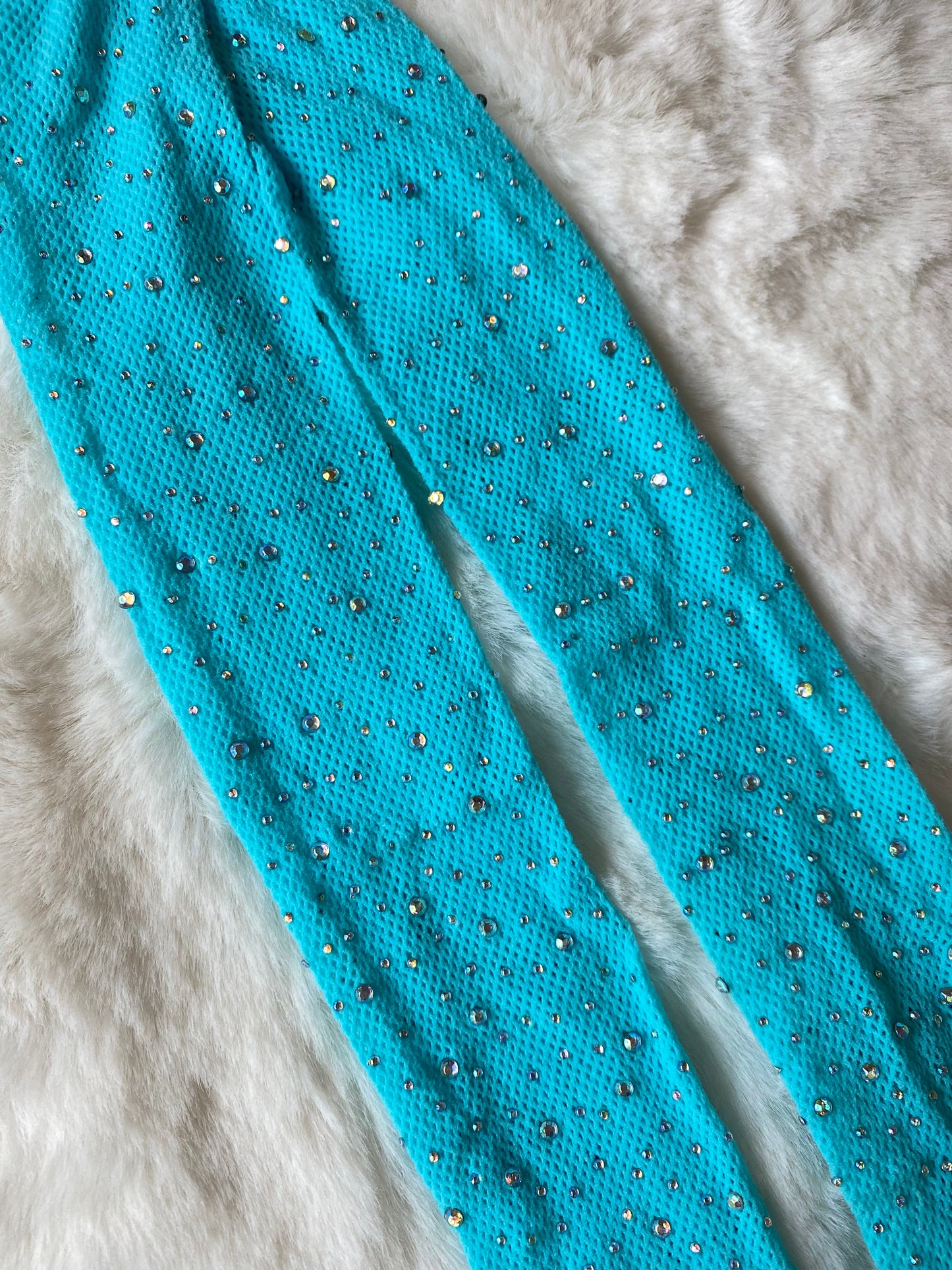 Aqua bling tights