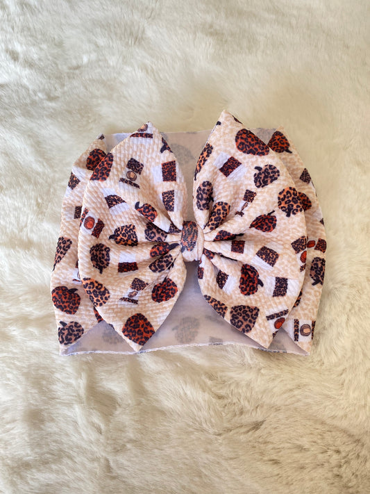 Cheetah pumpkins wrap